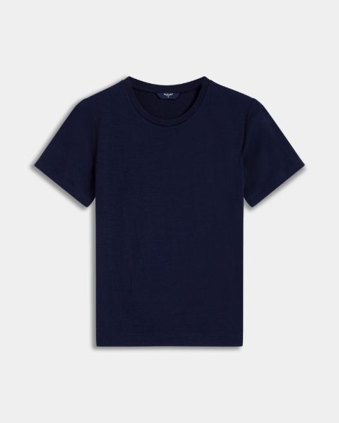 Bilde av WoolLand Tuva t-shirt woman  Blue ink